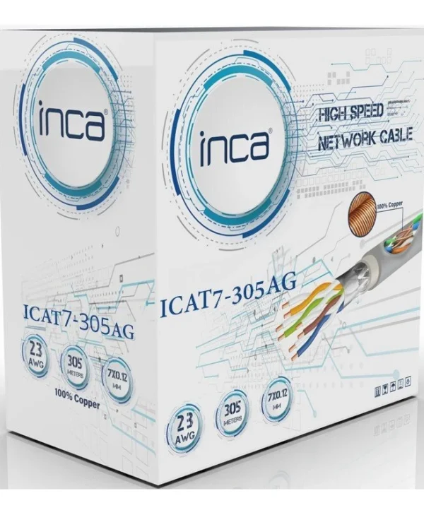 Inca U/UTP Cat.7 Καλώδιο Δικτύου Ethernet 305m 1τμχ