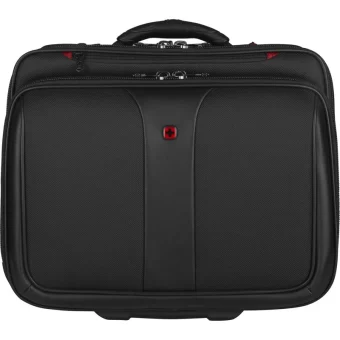 Wenger Patriot II Τσάντα Laptop 17" με Ροδάκια σε Μαύρο χρώμα