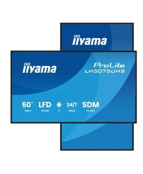 Iiyama LH5075UHS-B2AG Public Display 4K UHD 50" LH5075UHS-B2AG