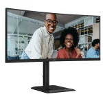 AOC CU34E4CV Ultrawide VA HDR Curved Monitor 34" QHD 3440x1440 με Χρόνο Απόκρισης 4ms GTG CU34E4CV - Image 4