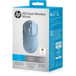 HP 400 Quiet Ασύρματο Bluetooth Ποντίκι Μπλε - Image 6