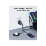 Anker Φορτιστής Χωρίς Καλώδιο GaN με Θύρα USB-A και 2 Θύρες USB-C 100W Μαύρος (736 Nano II) - Image 5