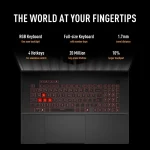 Asus TUF Gaming A18 FA808UM-S9058 18" QHD+ 144Hz (Ryzen 7-260/16GB/512GB SSD/GeForce RTX 5060/No OS) (US Keyboard) FA808UM-S9058 - Image 5