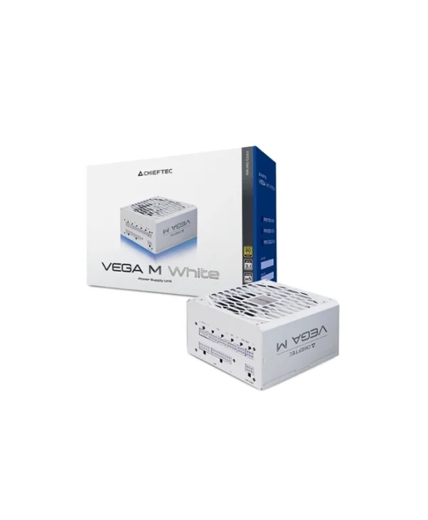 Chieftec VEGA M 750W Λευκό Τροφοδοτικό Υπολογιστή Full Modular 80 Plus Gold