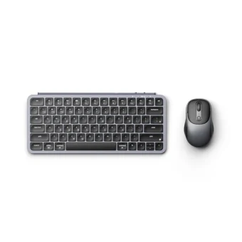 Keychron B1 Pro Combo Ασύρματο Bluetooth Σετ Πληκτρολόγιο & Ποντίκι Ελληνικό Space Grey
