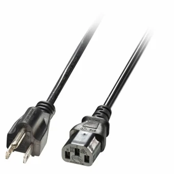 Lindy Schuko - IEC C13 Cable 2m Μαύρο 30338 30338