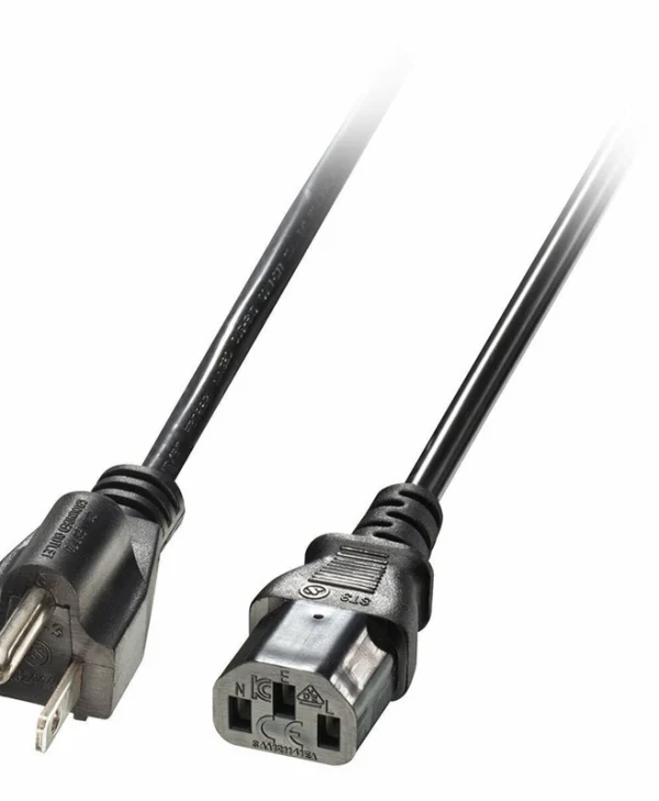 Lindy Schuko - IEC C13 Cable 2m Μαύρο 30338 30338