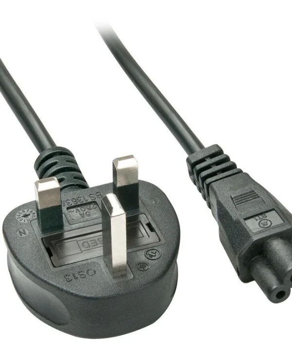 Lindy IEC C5 - IEC C5 Cable 2m Μαύρο 30409 30409