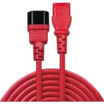 Lindy IEC C14 - IEC C13 Cable 2m Κόκκινο 30478 30478 - Image 2