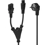 Lindy Schuko Iec C13 & C5 30047 Power Cable 30047 - Image 2