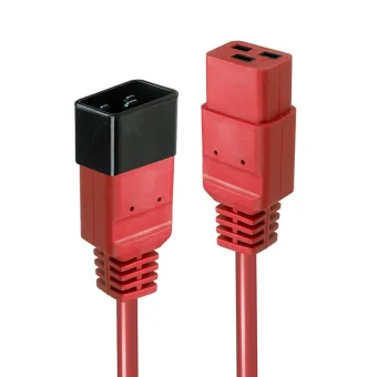 Lindy IEC C19 - IEC C20 Cable 1m Κόκκινο 30123 30123