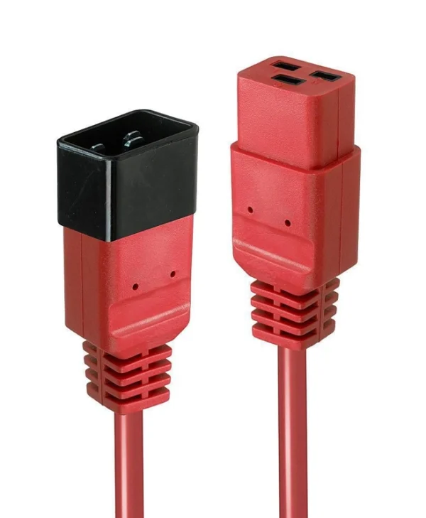 Lindy IEC C19 - IEC C20 Cable 1m Κόκκινο 30123 30123