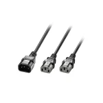 Lindy IEC C14 - IEC C13 Cable 1m Μαύρο 30363 30363 - Image 3