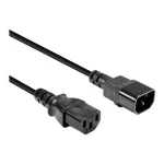 Lindy IEC C14 - IEC C13 Cable 0.5m Μαύρο 30320 30320 - Image 2