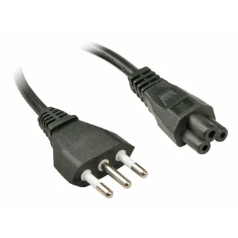 Lindy IEC C5 - IEC C5 Cable 2m Μαύρο 30408 30408
