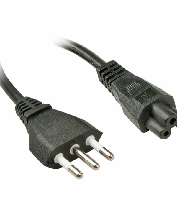 Lindy IEC C5 - IEC C5 Cable 2m Μαύρο 30408 30408