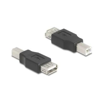 DeLock Μετατροπέας USB-B male σε USB-A female 1τμχ (67199) 67199