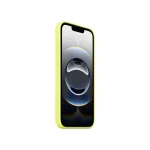 Apple Silicone Case Back Cover Σιλικόνης Neon Yellow (iPhone 17e / 16e) - Image 2
