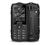 Hammer Rock Dual SIM Κινητό με Κουμπιά Μαύρο