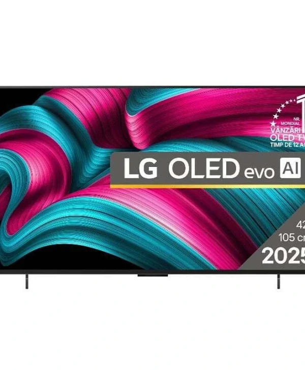 LG Smart Τηλεόραση 42" 4K UHD OLED Evo AI C5 HDR (2025) OLED42C51LA OLED42C51LA