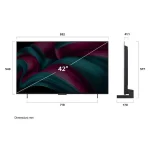 LG Smart Τηλεόραση 42" 4K UHD OLED Evo AI C5 HDR (2025) OLED42C51LA OLED42C51LA - Image 5