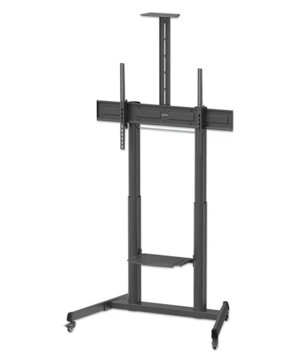 Manhattan Tv Monitor Stand Manhattan Tv Stand Large Screens 60"-120" Tool-free Height Adjustment Black