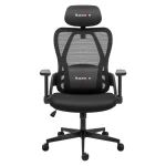 Huzaro Combat 2.7 Υφασμάτινη Καρέκλα Gaming με Ρυθμιζόμενα Μπράτσα Μαύρη - Image 4