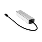 i-tec Metal USB 3.2 Hub 5 Θυρών με σύνδεση USB-C & Θύρα Φόρτισης Ασημί - Image 3