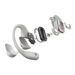 Shokz OpenFit 2+ Open Ear Bluetooth Handsfree Ακουστικά με Αντοχή στον Ιδρώτα και Θήκη Φόρτισης Γκρι - Image 5