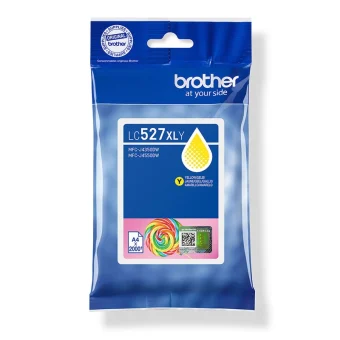 Brother LC527XLY Γνήσιο Μελάνι Εκτυπωτή InkJet Κίτρινο (LC-527XLY) LC527XLY