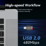Vention Card Reader Type-C για microSD - Image 6