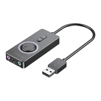 Vention Εξωτερική USB Κάρτα Ήχου 2.0 CDRBB CDRBB