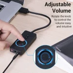 Vention Εξωτερική USB Κάρτα Ήχου 2.0 CDRBB CDRBB - Image 3
