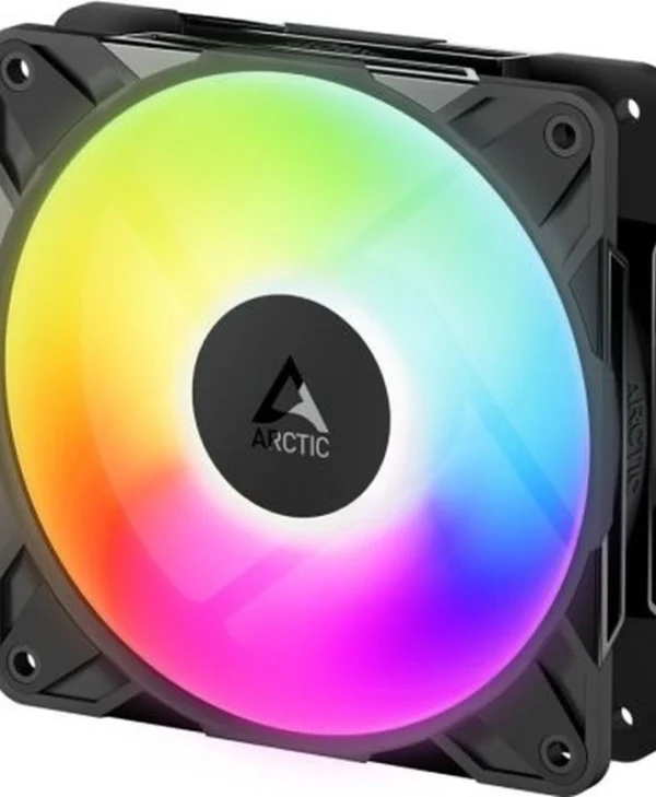 Arctic P12 Pro Reverse Case Fan 120mm με RGB Φωτισμό και Σύνδεση 3-Pin / 4-Pin PWM
