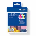 Brother LC527VAL Γνήσιο Πακέτο 4 Μελανιών Εκτυπωτή InkJet Κίτρινο / Κυανό / Ματζέντα / Μαύρο LC527VAL - Image 2