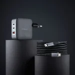 Intenso Φορτιστής GaN με Θύρα USB-A και 2 Θύρες USB-C 100W Power Delivery Μαύρος (7810010) 7810010 - Image 6