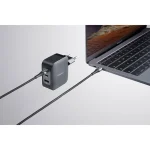 Intenso Φορτιστής GaN με Θύρα USB-A και 2 Θύρες USB-C 100W Power Delivery Μαύρος (7810010) 7810010 - Image 11