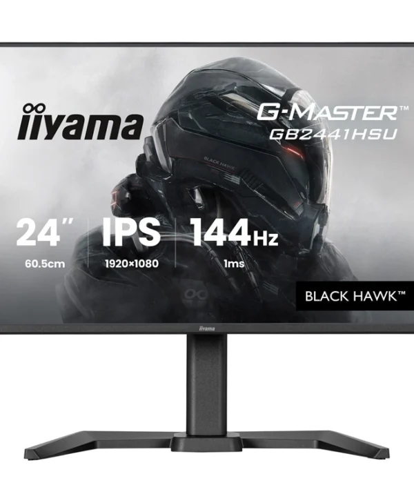 Iiyama G-Master GB2441HSU-B1 IPS Gaming Monitor 23.8" FHD 1920x1080 144Hz GB2441HSU-B1