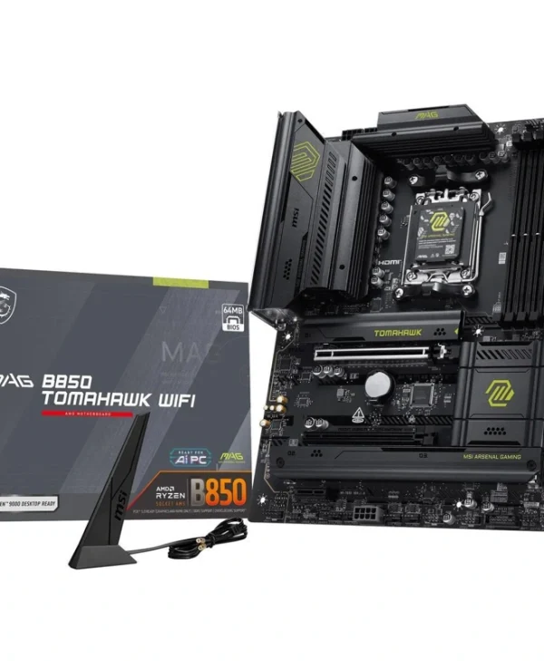 MSI MAG B850 TOMAHAWK WIFI Motherboard ATX με AMD AM5 Socket 7E53-001R 7E53-001R