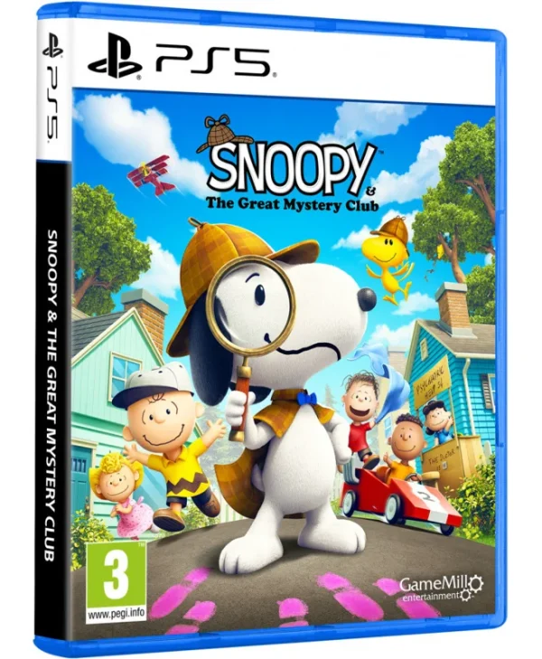 Snoopy & the Great Mystery Club PS5 Game