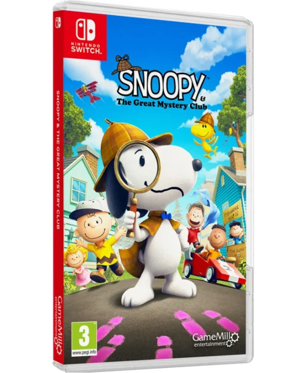 Snoopy & the Great Mystery Club Switch Game