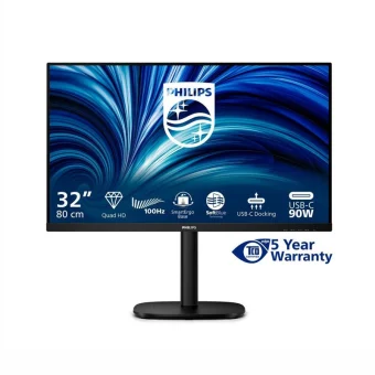 Philips 3000 Series IPS Monitor 32" QHD 2560x1440 με Χρόνο Απόκρισης 4ms GTG