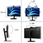 Philips 3000 Series IPS Monitor 32" QHD 2560x1440 με Χρόνο Απόκρισης 4ms GTG - Image 9