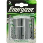 Energizer Power Plus Επαναφορτιζόμενες Μπαταρίες D Ni-MH 2500mAh 1.2V 2τμχ - Image 4