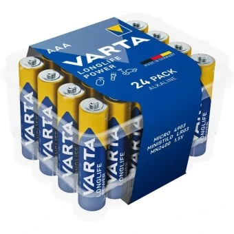 Varta Longlife Αλκαλικές Μπαταρίες AAA 1.5V 24τμχ