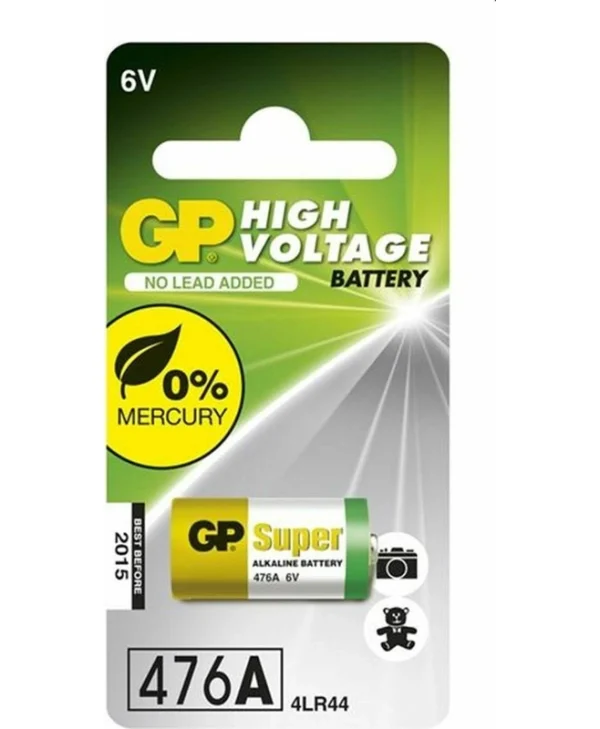 GP Batteries High Voltage Αλκαλική Μπαταρία 4LR44 6V 1τμχ