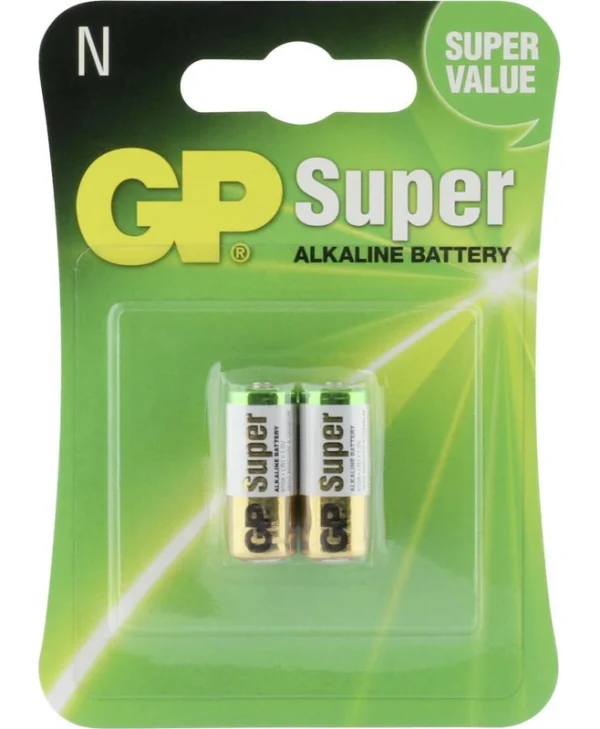 GP Batteries Super Αλκαλικές Μπαταρίες N 1.5V 2τμχ