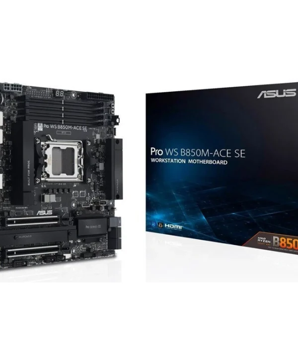 Asus Pro Ws B850M-Ace Se Motherboard ATX με AMD AM5 Socket 90MB1MN0-M0EAY0 90MB1MN0-M0EAY0