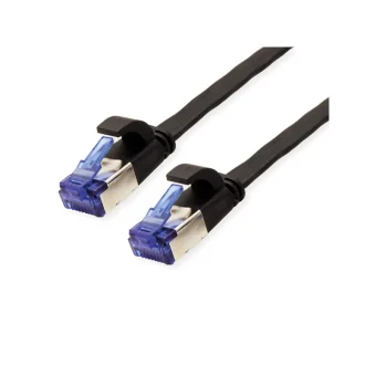 Value U/UTP Cat.6a Καλώδιο Δικτύου Ethernet 1m Μαύρο 1τμχ