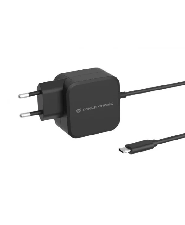 Conceptronic Φορτιστής Χωρίς Καλώδιο GaN 67W Power Delivery Μαύρος (OZUL04BE) OZUL04BE